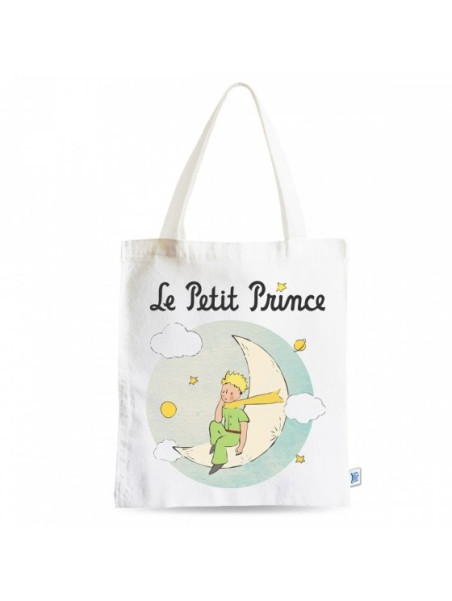 Tote bag le Petit Prince sur la lune chez Souvenirsdelyon.com