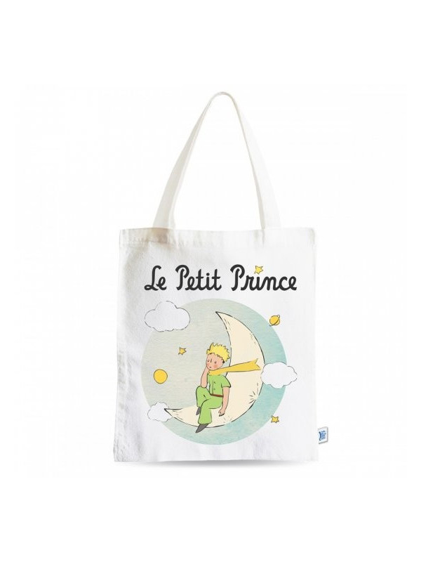 Tote bag le Petit Prince sur la lune chez Souvenirsdelyon.com