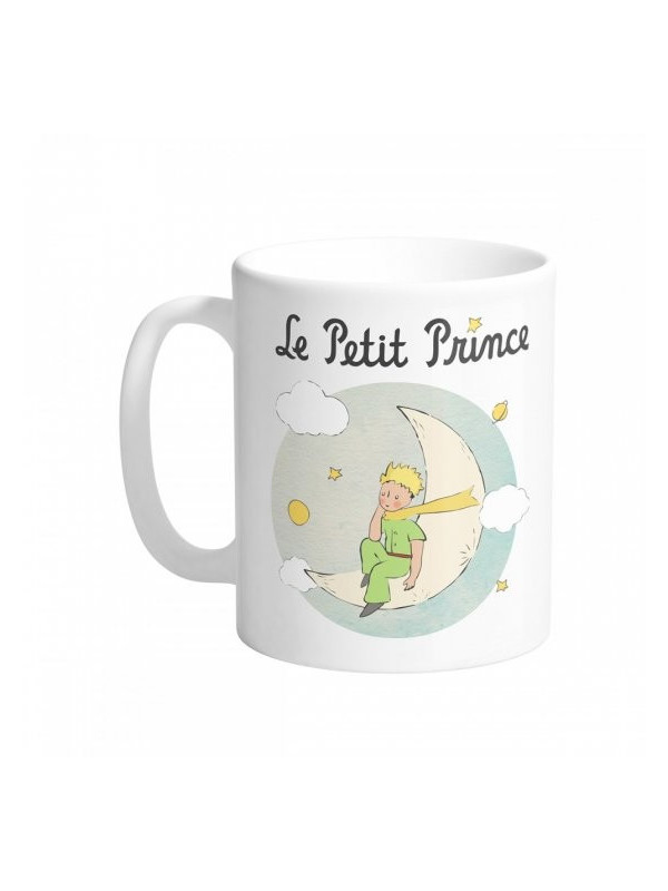 Mug Little Prince on the moon on Souvenirsdelyon.Com