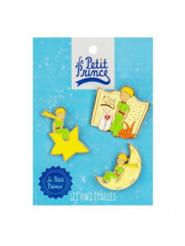 Set de 3 pin's le Petit Prince chez Souvenirsdelyon.com