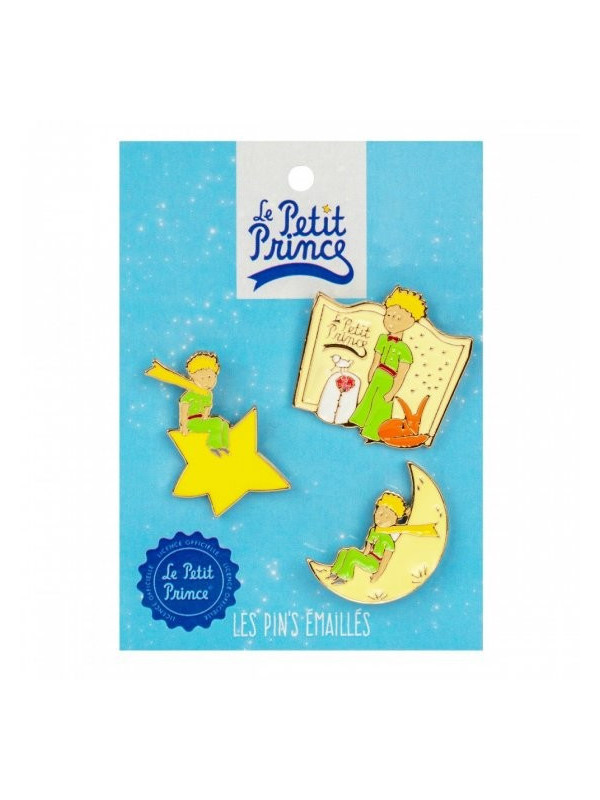 Set de 3 pin's le Petit Prince chez Souvenirsdelyon.com