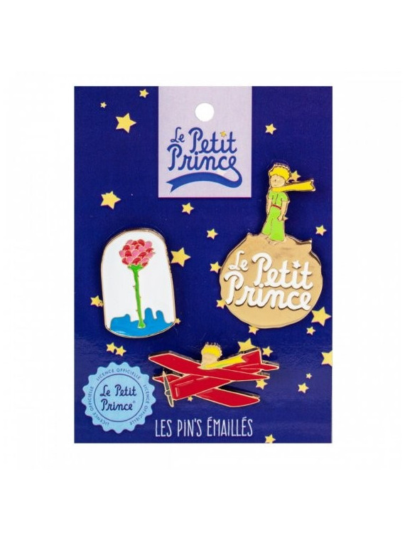 Set de 3 pin's le Petit Prince chez Souvenirsdelyon.com