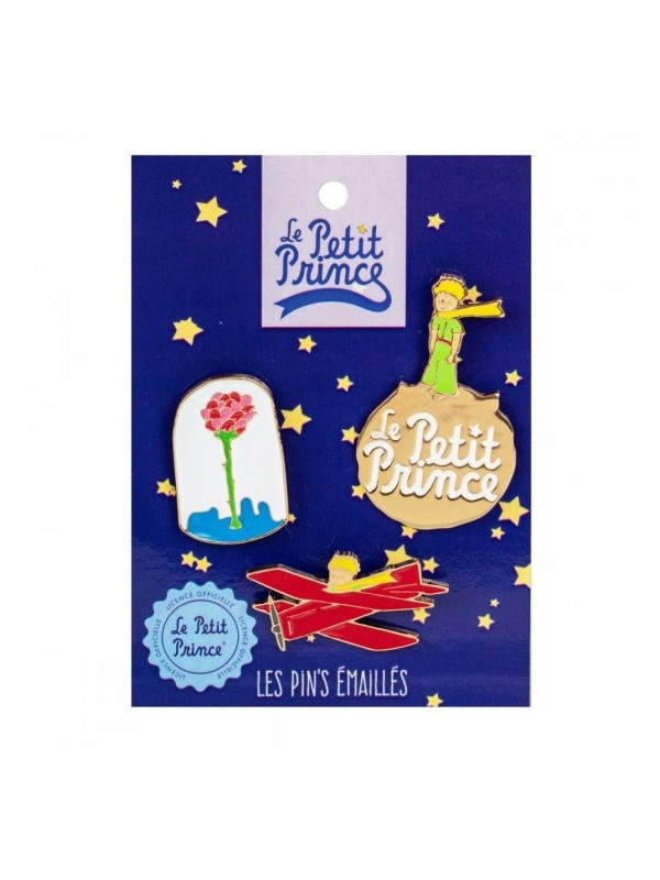 Set de 3 pin's le Petit Prince chez Souvenirsdelyon.com