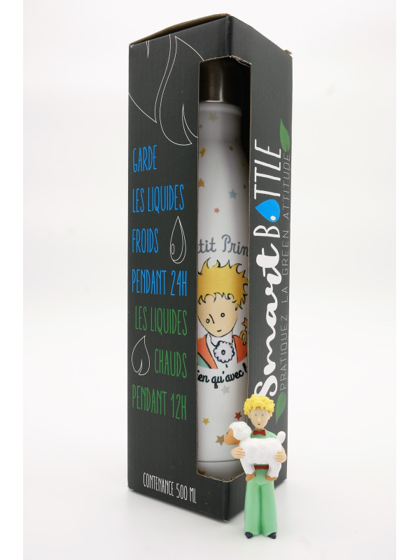 Bouteille isotherme le Petit Prince portrait chez Souvenirsdelyon.com