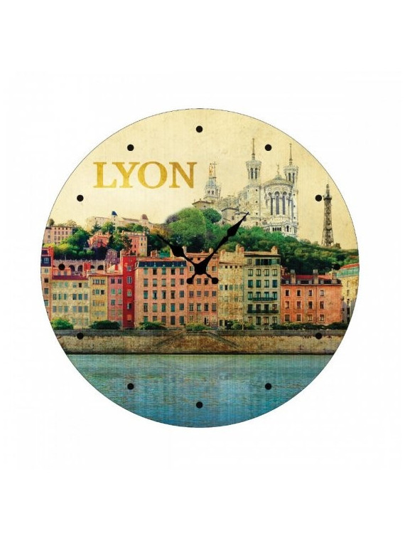 Vintage Lyon clock  Souvenirsdelyon.com
