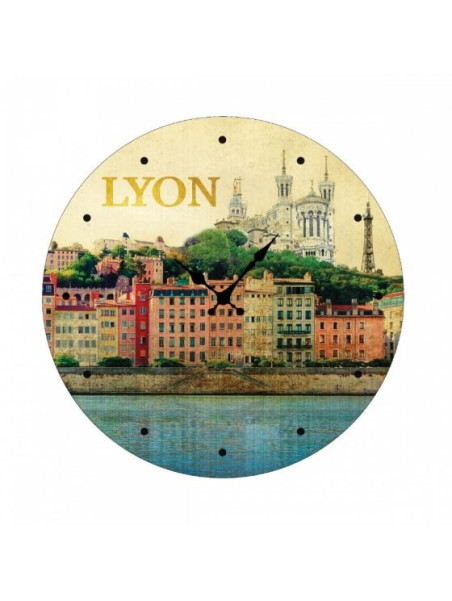 Horloge Lyon vintage chez Souvenirsdelyon.com