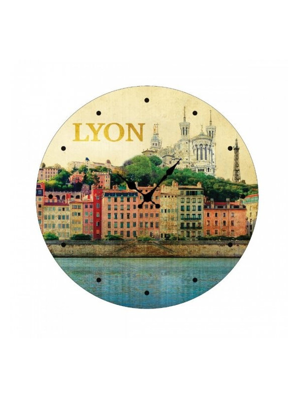 Vintage Lyon clock  Souvenirsdelyon.com