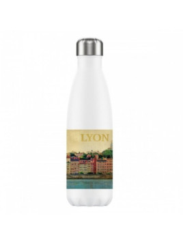 Bouteille isotherme Lyon vintage chez Souvenirsdelyon.com