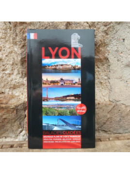 Livre Lyon Balades guidées Francais chez Souvenirsdelyon.com