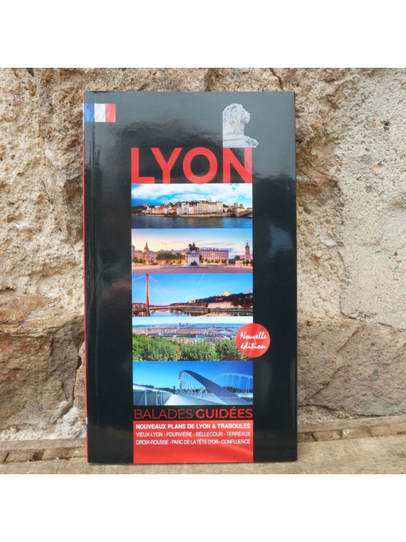 Livre Lyon Balades guidées Francais chez Souvenirsdelyon.com
