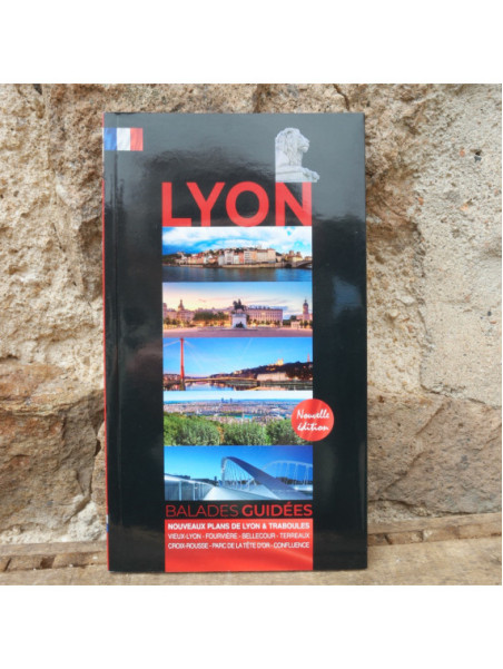 Livre Lyon Balades guidées Francais chez Souvenirsdelyon.com