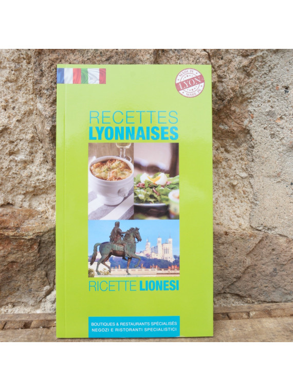 Lyon recipe book in French / Italian Souvenirsdelyon.com