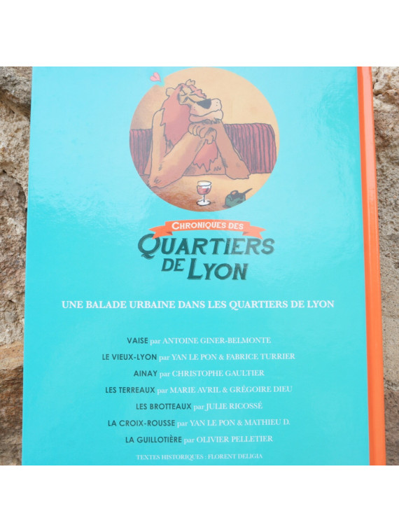 BD Chroniques des Quartiers de Lyon chez Souvenirsdelyon.com