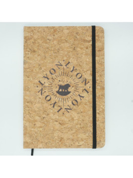 Notebook Lyon cork A5 Souvenirsdelyon.com