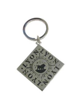 Porte-clés Lyon Square chez Souvenirsdelyon.com