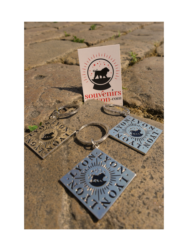 Porte-clés Lyon Square chez Souvenirsdelyon.com